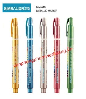 Bút nhũ Metallic Marker SIMBALION MM-610