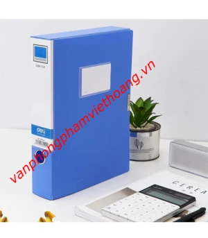 File hộp dán 3,5cm Deli 31114-VN