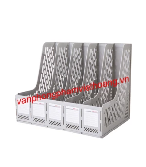 File nan nhựa 5 ngăn đứng Deli 9838