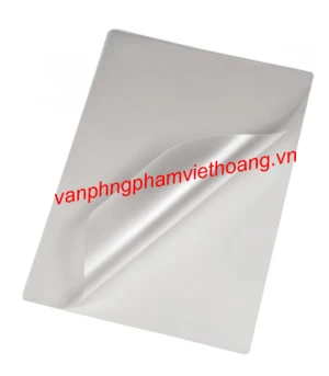 Giấy ép Plastic CP6 khổ A4 - 125 Mic (dày)