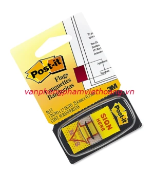 Giấy Note trình ký Post-it Sign Here 3M 680-9