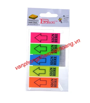 Giấy Note trình ký Pronoti SIGN HERE 45668