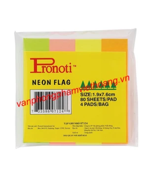 Giấy phân trang 4 màu giấy Pronoti 07124