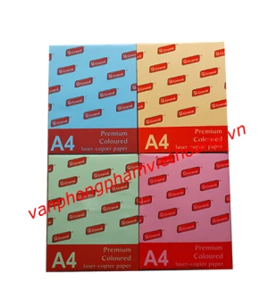 Giấy photo màu A4 Grand 80gsm