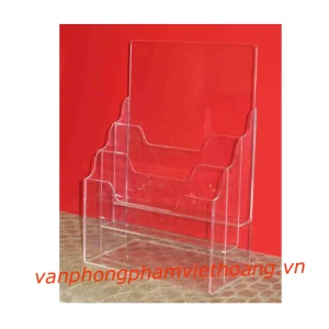 Khay Mika đựng tờ rơi 3 ngăn