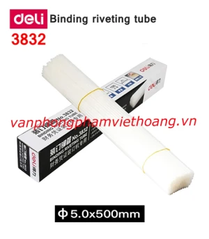 Ống nhựa đóng chứng từ Deli 3832 (phi 5.0mm)