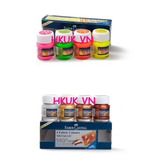 acrylic faber castell set 4 màu
