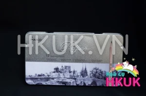 Bộ chì Raffine Marco sketching pencils 1 set 12 cây