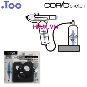 Bộ chuyển đổi Copic airbrushing system starting set ABS-1N