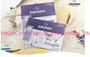 Giấy Canson Imagine France (Pháp) 200 gsm 10 tờ khổ 24*32cm