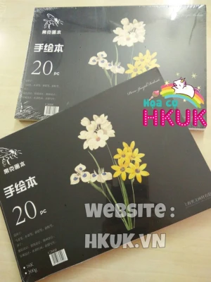 Giấy marker dạ 300g cỡ 16k ( tương đương A4 ) : 20 tờ