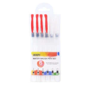 HKUK Bút cọ đựng nước water brush waterbrush Bingyi vẽ màu nước set 6 cây