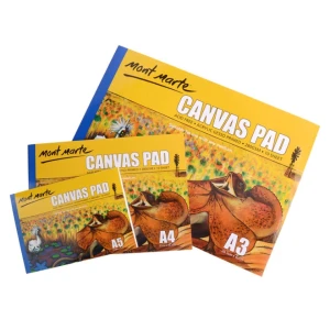 HKUK - Canvas Pad của Mont Marte định lượng 280gr, acid free 10 tờ A4