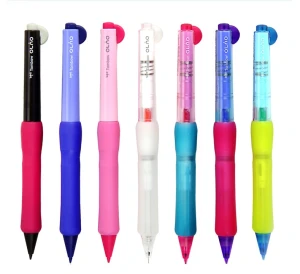 HKUK - Chì kim bấm OLNO Tombow Made in Japan chống gẫy ngòi , thân bút silicon dẻo êm tay