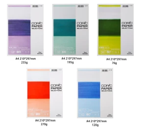 HKUK - Giấy vẽ Copic Paper Selections tệp lẻ A4 - 157gsm