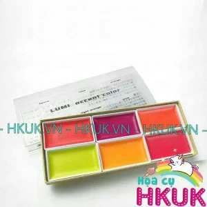 [ HKUK ] MÀU NƯỚC DẠNG NÉN LUMI ACCENT NEON
