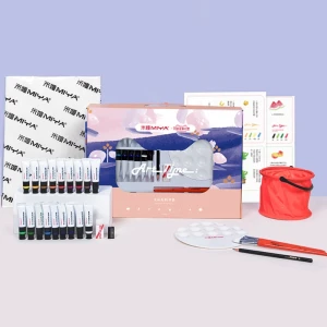 HKUK - Set Màu Nước Miya & Himi 18 màu dạng tuýp + kèm 13 dụng cụ vẽ đi kèm siêu tiện lợi