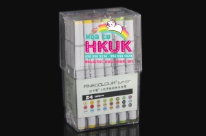 Màu dạ Fine colour junior hộp nhựa 24 màu