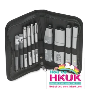 set copic kèm bao đựng hãng