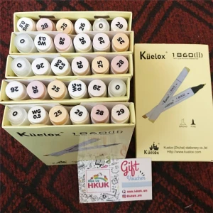 Set Da ( skin ) Marker Kuelox set 6 cây