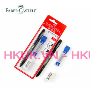 Set dụng cụ đi thi Faber Castell kèm chì bấm tẩy ngòi
