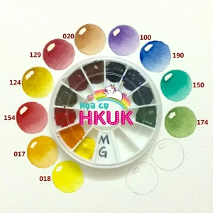 Set pocket 10 màu M. Graham watercolor