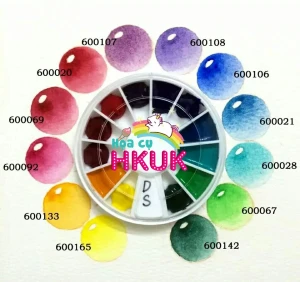 Set pocket Daniel Smith 12 màu