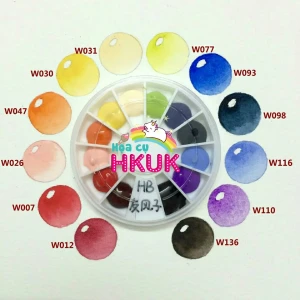 Set pocket Holbein 12 màu