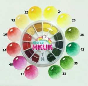 set pocket Turner Japan 24 màu ( 2 khay )