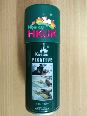 Xịt giữ màu tranh - xịt than giữ màu 180ml