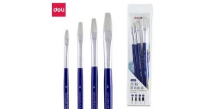 Bộ cọ vẽ tranh (4chiếc/vỉ) 73866 (Deli)
