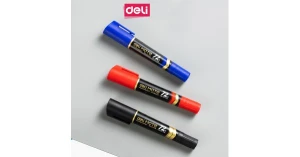 Bút lông dầu EU72 (1.5mm; 2-6 mm) (Deli)