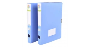 File hộp PP 35-A4 Xanh FO-BF04 (Flexoffice)