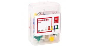 Ghim bảng mũ nhựa màu 0021 (Deli)