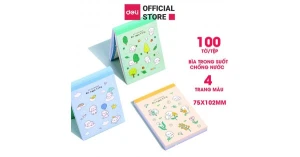 Giấy nhớ học sinh hoạt hình 21718 (Deli)