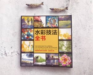 Artbook Kỹ thuật màu nước phong cách hội họa phương tây