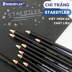 Bút Chì Trắng STAEDTLER - Lumocolour Permanent Viết Trên Đa Chất Liệu