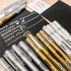 Bút Gel Trắng - Bút nhũ Highlight Baoke