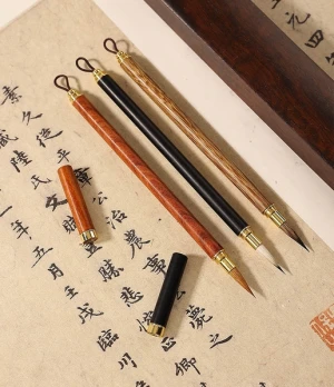 Cọ Vẽ - Bút Lông Thư Pháp Có Nắp