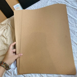 Giấy Kraft Nâu Dày 20 Tờ A4 180Gsm