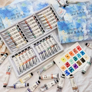 Màu Nước Sunway Dạng Tuýp - Theo Bộ