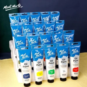 Màu Sơn Dầu Cao Cấp Mont Marte - Oil Color Tuýp 75ml