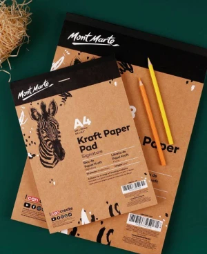 Sổ giấy Kraft Mont Marte - Signature Kraft Paper Pad