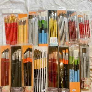 Tổng Hợp Bộ Cọ Vẽ Sunway Cán Dài Các Loại