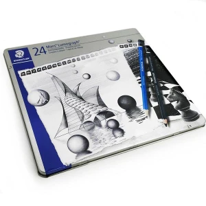 Bộ chì phác thảo STAEDTLER - STAEDTLER Mars Lumograph 100G24S - Set 24