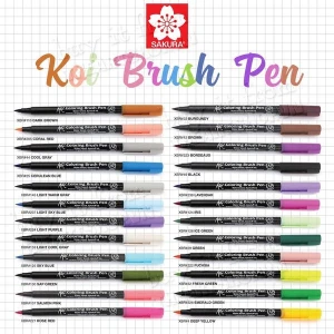 Bút cọ màu nước SAKURA KOI Coloring Brush Pen (Bán lẻ)
