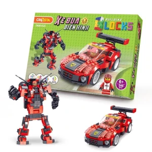 Đồ Chơi Ghép Hình Xe Đua Biến Hình DuKa 81025