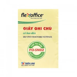 Giấy ghi chú Thiên Long Flexoffice 3x2 FOSN02 | chiết khấu tới 20%
