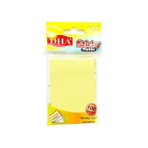 Giấy Note 76 x 50 mm DHA DH9802 Màu Vàng 100 Tờ | chiết khấu tới 20%