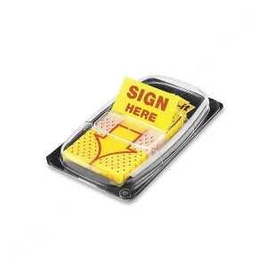 Giấy note trình ký Sign here